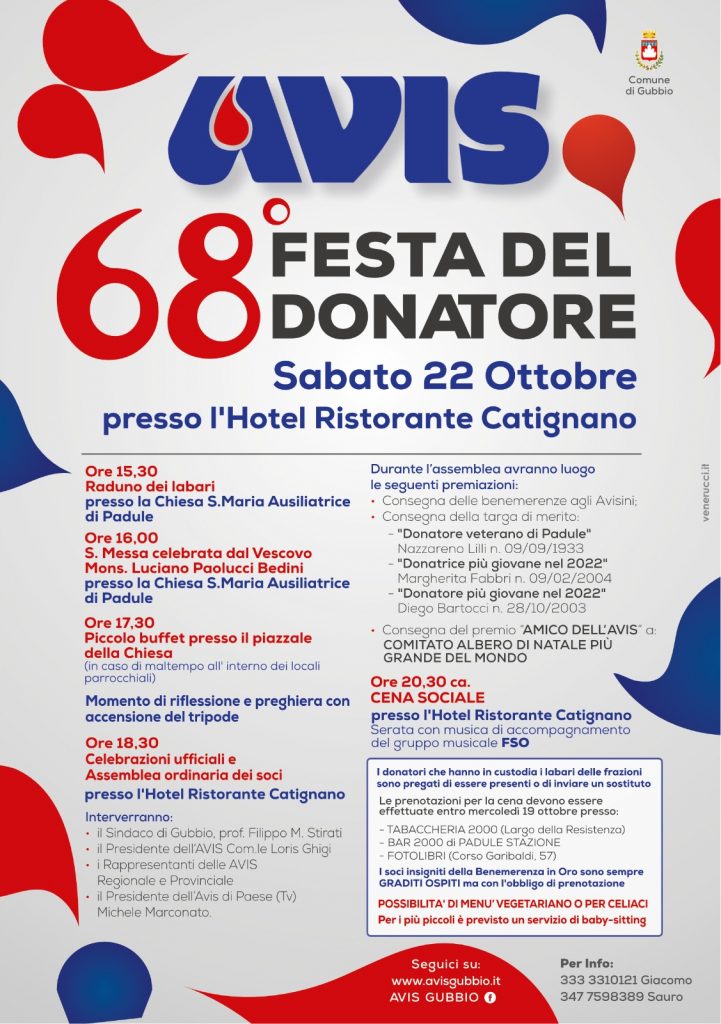 FESTA DEL DONATORE