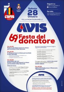 SABATO 28 ottobre 2023 VILLA MONTEGRANELLI ore 16: 00