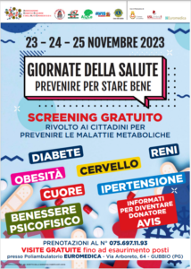 GIORNATE DELLA SALUTE - Prevenire per stare bene