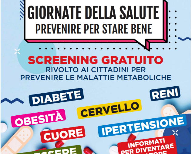 GIORNATE DELLA SALUTE - Prevenire per stare bene